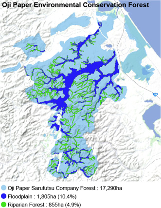 Oji Paper Environmental Conservation Forest